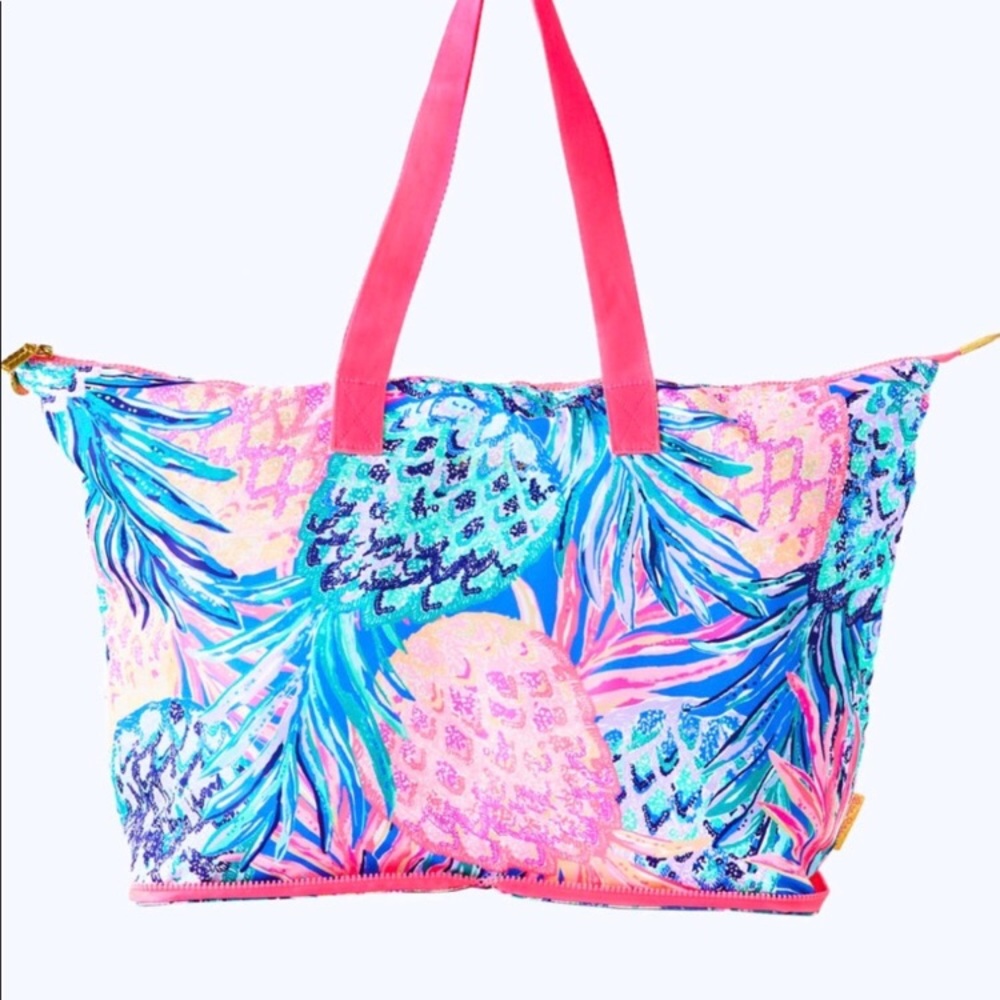 NWT Lilly Pulitzer Tote Gypset Paradise
